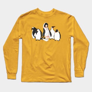 Penguin Girl Long Sleeve T-Shirt